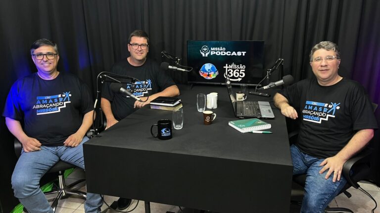 Comunicação Batista realiza edição do Missão Podcast e lança o projeto Missão 365